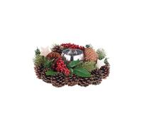 Couronne de l'Avent 23 cm faite main