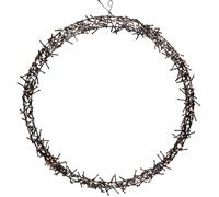 Couronne de lumière de porte Ø58 cm éclairage de Noël IP44 blanc chaud 500 LED
