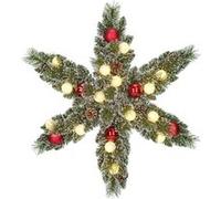 Couronne de Noël Black Box Trees Kaprun Vert Fer H15xl60xL60cm Vert