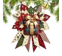 Couronne de Noël matelassée - Bonhomme de neige, arbre à , convient | Ensemble de couronne de Noël, projet de couture adapté aux débutants, aspect d'arbre matelassé, décoration créative à faire