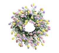 Couronne de Pâques pour Porte d'Entrée Décor d'Intérieur Artificiel 38 cm