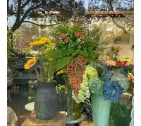 Couronne de Pâques tulipe et carotte