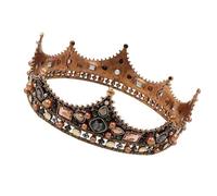 Couronne Décorative Fête Halloween en Alliage, Décoration Capillaire | Style Élégant et Rétro, Fixation Facile, Ne Tombe Pas Facilement, pour Filles et Dames, Anniversaire