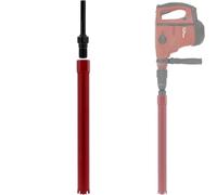 Couronne diamant Ø 44 mm avec adaptateur perceuse et perforateur SDS-max