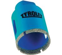 Couronne diamantée DDT Premium D.65mm L.45mm pour carrelage/granit/marbre M14 TYROLIT