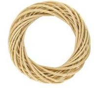 Couronne en osier naturel personnalisable D20 cm Noël Pâques décoratif marque C TOP Osier naturel G