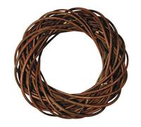 Rayher 65007000 Couronne en osier brut, marron, non écorcé, matériau naturel, 1 pce., 25 cm Ø, 6 cm d’épaisseur, décoration d’intérieur, Noël, pâques, printemps, automne