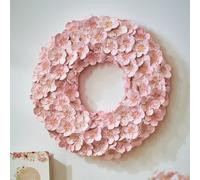 Couronne Garlan rose H/Ø env. 6/29 cm