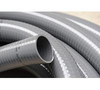 Couronne Rouleau 10M Tuyau PVC Gris Pression Souple à coller Ø 63mm diamètre/Bassins et Piscines