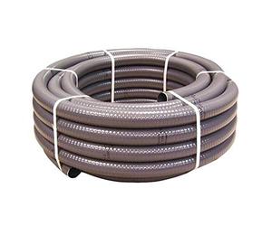 Couronne Rouleau 15M Tuyau PVC Gris Pression Souple à coller Ø 63mm diamètre/Bassins et Piscines