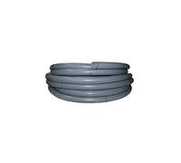 Couronne Rouleau 25m 40mm Tuyau Piscine PVC Pression Gris Souple Semi-Rigide 4cm