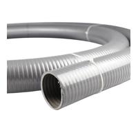 Couronne Rouleau 5M Tuyau PVC Gris Pression Souple à coller Ø 63mm diamètre / Bassins et Piscine