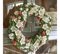 Couronne Strawberry multicolore H/Ø env. 6.5/30 cm