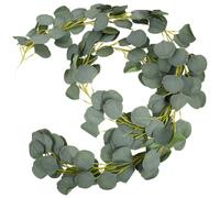 Couronne Verte Décorative à Suspendre, Plastique, Style Rural | Forme Naturelle Vive, Décoration Banquet et Fête, Usage Simple, sans Taille ni Arrosage