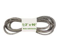 Courroie de coupe pour tondeuse à gazon 1/2" x 228,6 cm avec Kevlar compatible avec Ariens 21546076, AYP 105732X, 532193214, Craftsman 125907X, et Poulan 532125907, Simplicity 1716854