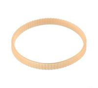 Courroie d'entraînement à moteur haute performance pour scie à ruban de 30,5 cm de long et 10 mm de large en polyuréthane orange (340 mm pour 25,4 cm)