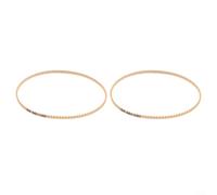 Courroie d'entraînement de rechange en plastique pour produits 3302 A3302pk T2 T4 Junior Classic Turbo Nettoyeurs de piscine 83 dents pour la conception, lot de deux restaure l'alimentation des