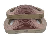 Courroie D'entraînement Dentée pour Meuleuse à Bande Métallique Gxk51 10 Pièces 762 * 25 Mm Ceinture De Sable en Corindon Marron Ceinture De Ponçage Abrasive en Alumine Mar, 600