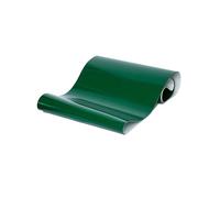 Courroie industrielle de bande transporteuse, seau transport d'usine d'emballage commercial petite courroie poulie friction convoyeur, PVC à ligne transmission verte 4 mm(23x100cm/9x39in)