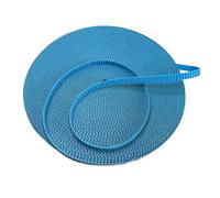 Courroie Rail Bleue 10,5Mm Pour Rail Pour Rideau Électrique Pour Somfy Accessoires Pour Moteur Rideau Intelligent Courroie Transmission(30m)