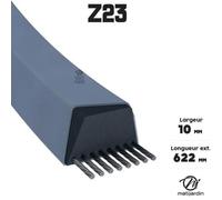 Courroie tondeuse Z23 Trapézoïdale - 10 mm x 622 mm