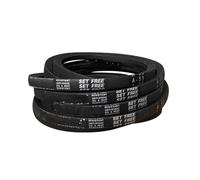 Courroie Trapézoïdale Enveloppée Classique Pièces D'entraînement Tracteur Tondeuse À Gazon 13mm 1/2 ''pour A132 A133 A134 A135 A136 A137 A138 Transmission Courroie Moto