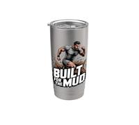 Course Mudrun Built For The Mud Runner Extreme Gobelet isotherme en acier inoxydable double paroi