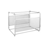 courti Boîte À Dossiers Suspendus, Rangement Pliable en Métal pour Organisateur Fichier en Métal Rangement Pliable pour Dossier Et Bureau Suspendu, Format A4