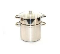 COUSCOUSSIER HORA - 24 CM - 9 L - ACIER INOX INDUCTION A07-8426