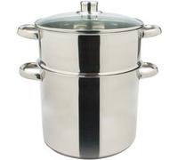 Couscoussier inox 28 cm 15 litres - Trend'up - Argent / Métallique - Acier Inoxydable (inox) Argent G