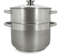 Couscoussier - MENASTYL - 4615450 - Acier inoxydable - 10 litres - Convient pour tous les types de feux, y compris l'induction