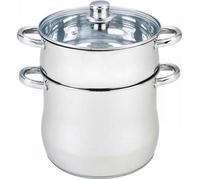 Couscoussier - ROYAL SWISS - RS-12L - 12L - Couvercle en verre - Tous feux dont induction