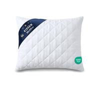 Coussin 30x50 cm - oreiller microfibre doux, respirant, lavable à 60°C, forme stable, blanc