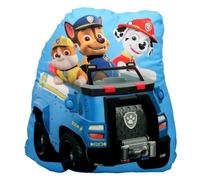 Coussin 3D - CARBOTEX - Paw Patrol - Chase, Marshall & Rubble - 34 x 38 cm - Motif réversible