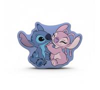 Coussin 3d Disney Angel Et Stitch Polyester Bleu TU