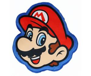 Coussin 3d Super Mario Bleu TU