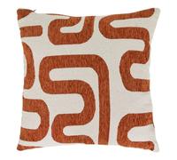 Coussin Safina terracotta 40x40cm - Atmosphera Créateur d'intérieur