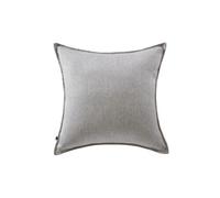 Coussin 45x45 Déhoussable Tissu Déperlant Gris galet - PRIMROSE -