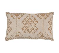 Coussin à Motifs Tissés Ozel 30x50cm Ivoire