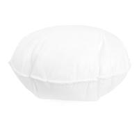 Coussin à recouvrir rond 25 cm C BULLET Blanc garnissage polyester
