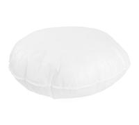 Coussin à recouvrir rond 40 cm C BULLET Blanc garnissage polyester