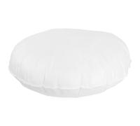 Coussin à recouvrir rond 45 cm C BULLET Blanc garnissage polyester