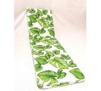 Coussin bain de soleil - Coton et polycoton - Feuillage