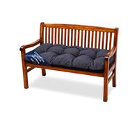 Coussin banquette de jardin 150x50 cm - coussins de banc canapé et pour palette impermeable oreiller exterieur au assise Graphite