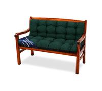 Coussin banquette de jardin 180x100 cm - coussins de banc canapé et pour palette impermeable oreiller exterieur au assise Vert