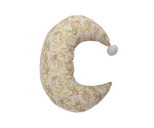 Coussin bébé demi lune Beige 30x40 cm