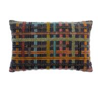 Coussin Brodé En Coton Ambre 30 X 50