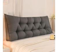 Coussin cale pour tête de lit, lit simple, grand lit, coussin de soutien lombaire triangulaire super doux pour s'asseoir, coussin de lecture, grand traversin pour lit, canapé, adultes et enfants