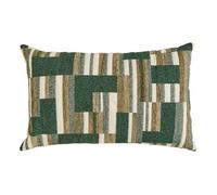 Coussin Calix vert Kaki 50x30cm - Atmosphera Créateur d'intérieur