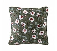 Coussin carré déhoussable 45x45 cm Gaze de Coton Azalée